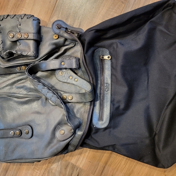 ❤️HOST PICK❤️Authentic Chloé Silverado Large Tote Bag In Grey Color - Picture 6 of 17